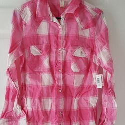 Plaid Pink Shirt