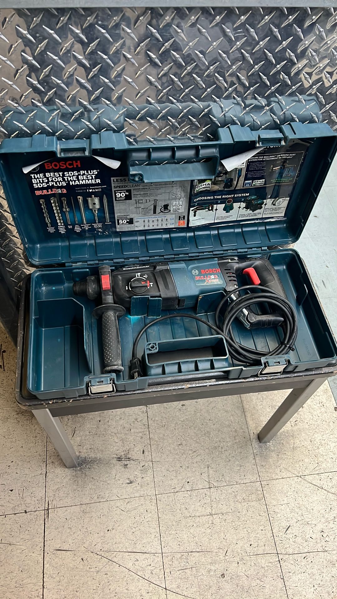 Bosch 11255VSR Bulldog Xtreme VS SDS Plus Rotary Hammer Drill