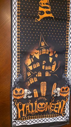 Halloween 90 inch runner