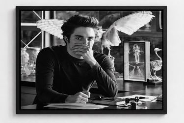 Framed Black & White Wall Art | Edward (Twilight) | 8 x 10