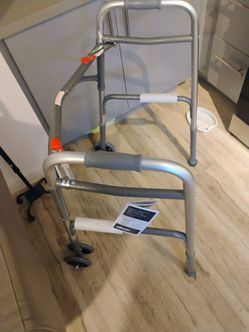 Walker, commode, shower chair