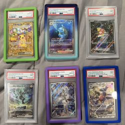 Pokemon PSA Slabs