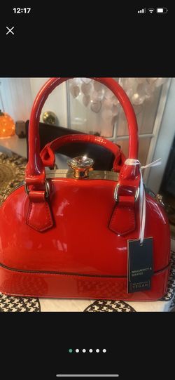 Red Patent Leather Purse