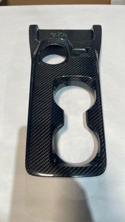 2020-2023 S550 Mustang GT500 Carbon Fiber LG536KR Center Console Insert - EXCLUSIVE