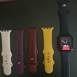 Apple Watch W/ 5 Color Bands 
