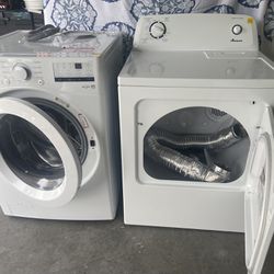 Used LG Washer and Amana Dryer Set