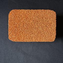 🧡 Orange FX Stipple Sponge Thick 4x6”