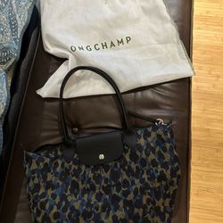 Longchamp Purse With Duster 