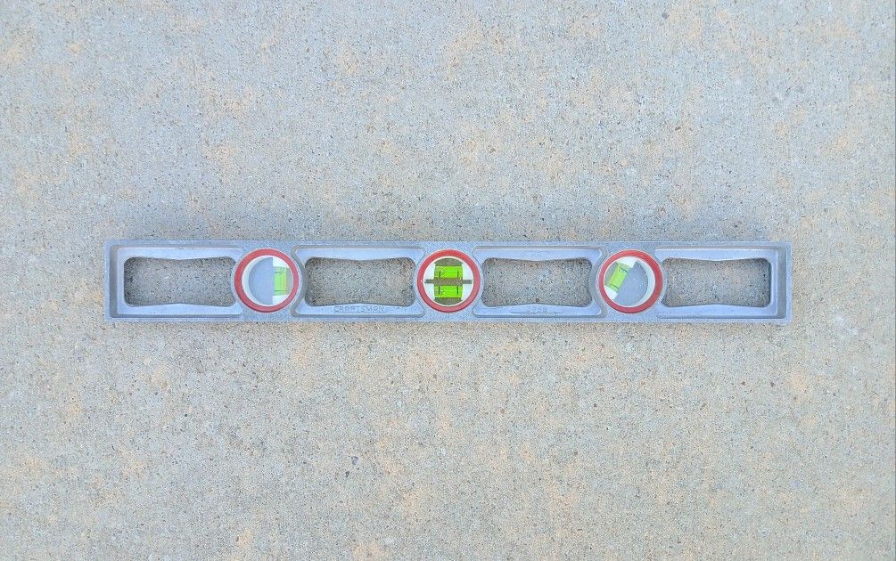 Vintage Craftsman 18" Aluminum Level