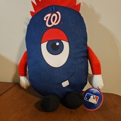 Rallymen 15" Alien Washington Nationals MLB Plush 2016 Kellytoy
