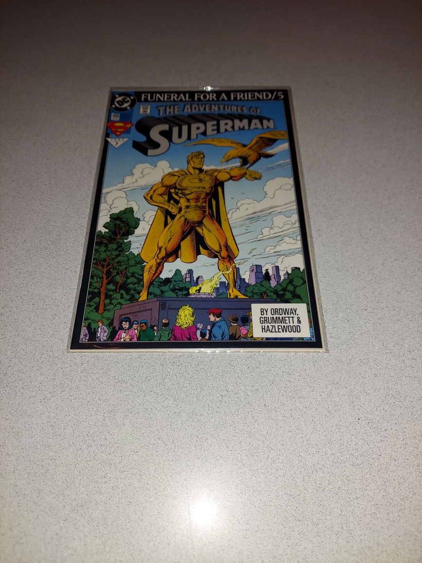 1993 THE ADVENTURES OF SUPERMAN #499 COMIC BAGGED AND BOARDED
