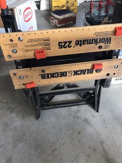 BLACK+DECKER Workmate 225 30 in. Folding Portable Workbench and Vise for  Sale in Danville, CA - OfferUp