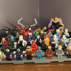 Lego Marvel Minifigures Lot