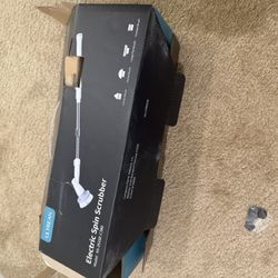 Electric spin scrubber 