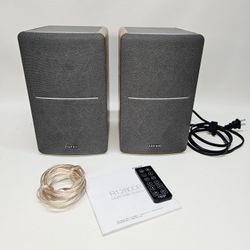 Edifier R1280DBs Active Bluetooth Bookshelf Speakers - Optical Input - 2.0 Wireless Studio Monitor Speaker - 42W RMS with Subwoofer Line Out 