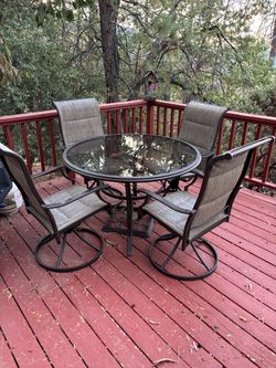 5-Piece Outdoor Patio Dining Set