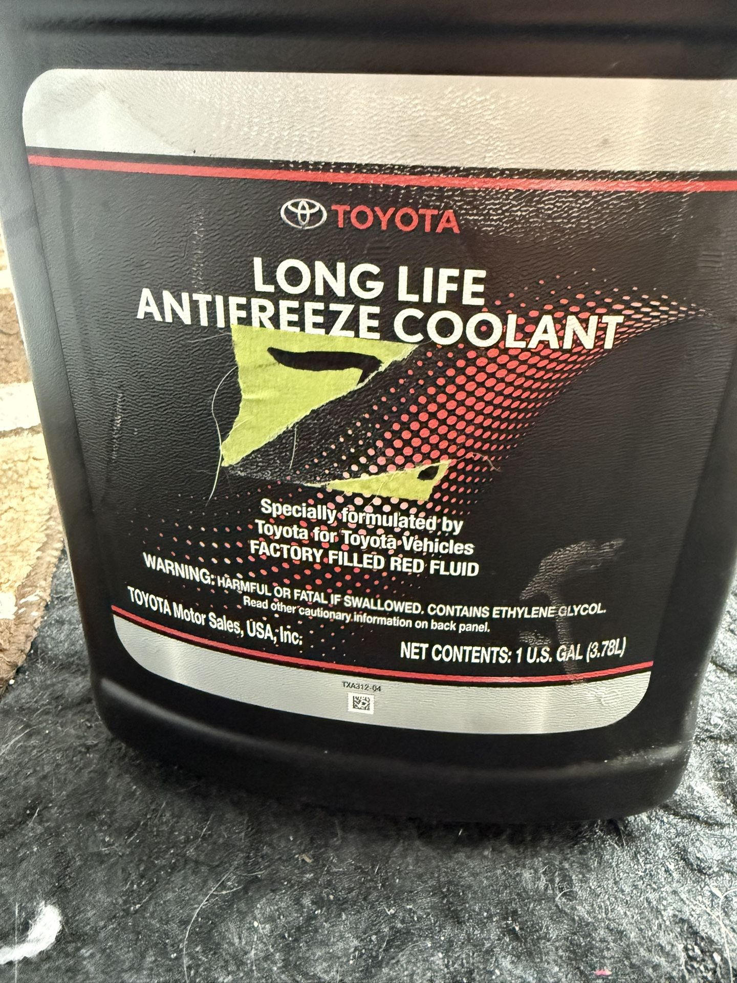 Toyota Long  Life Antifreeze Coolant
