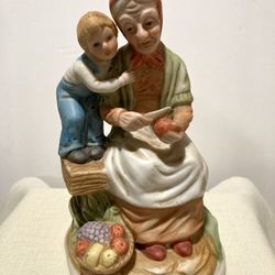 Mother and Child Figurine