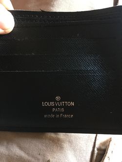 Leather Louis Vuitton wallet