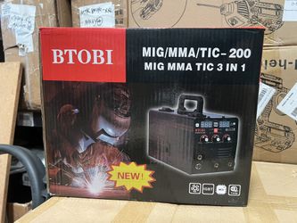 145A Flux Core MlG Welder 120V Welding Machine Gasless MlG Welder Flux MIG/MMA Stick/Lift TlG, 3 In 1 Welder Machine With Synergy, Portable Welder