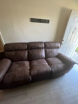 Brown couch