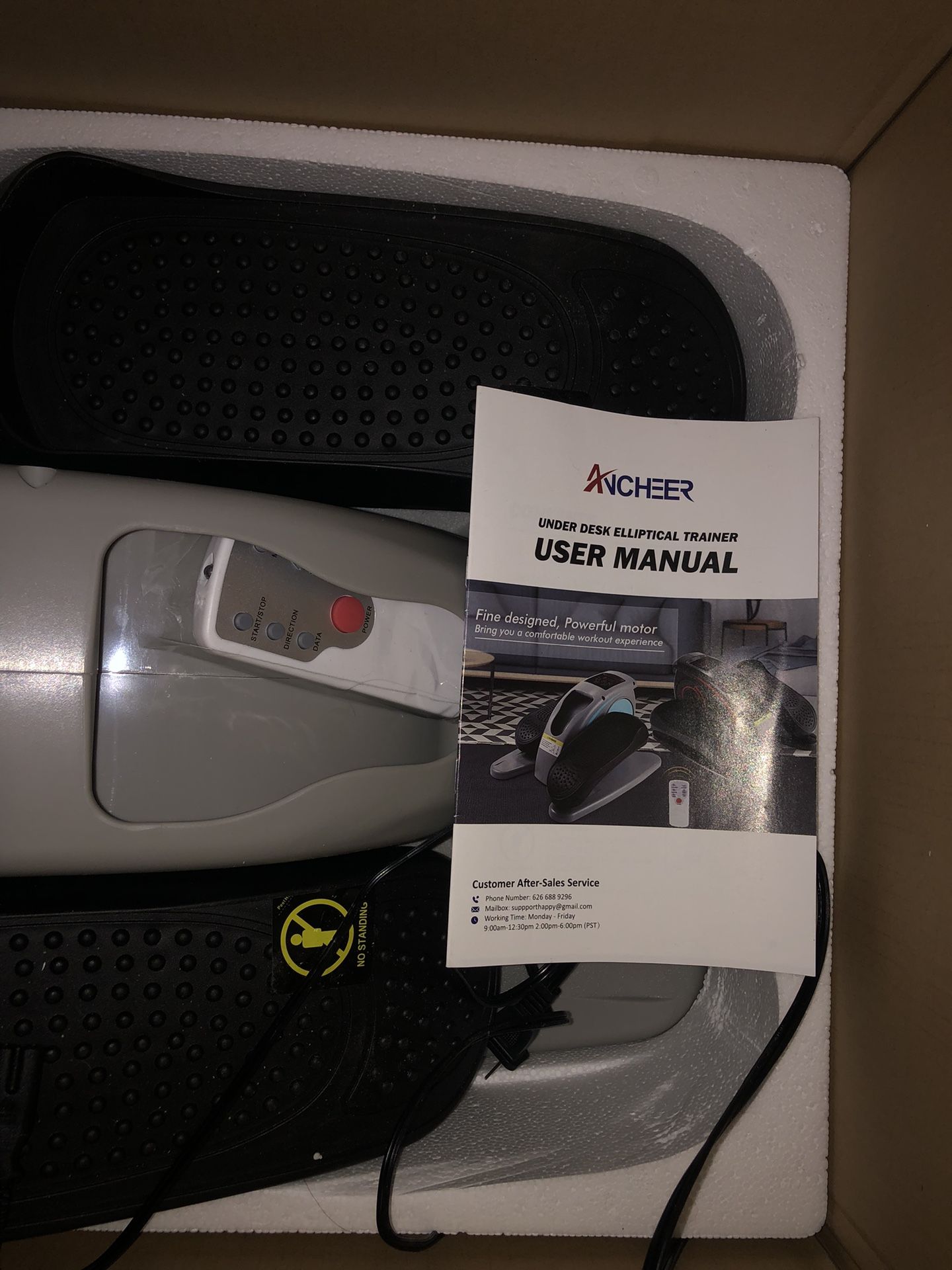 Under desk Elliptical Trainer