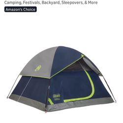 Coleman Sundome 3 Person Tent New In Box 