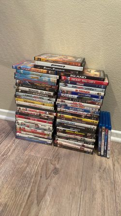 57 movies including blue rays
