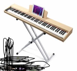 88-Key Digital Piano with X-Stand