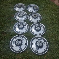 1970s Hubcaps Vintage 