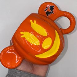 Disney Minnie Mouse as a Pumpkin Halloween Mug / Cup Parks Authentic Original