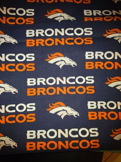 Denver Broncos fabric