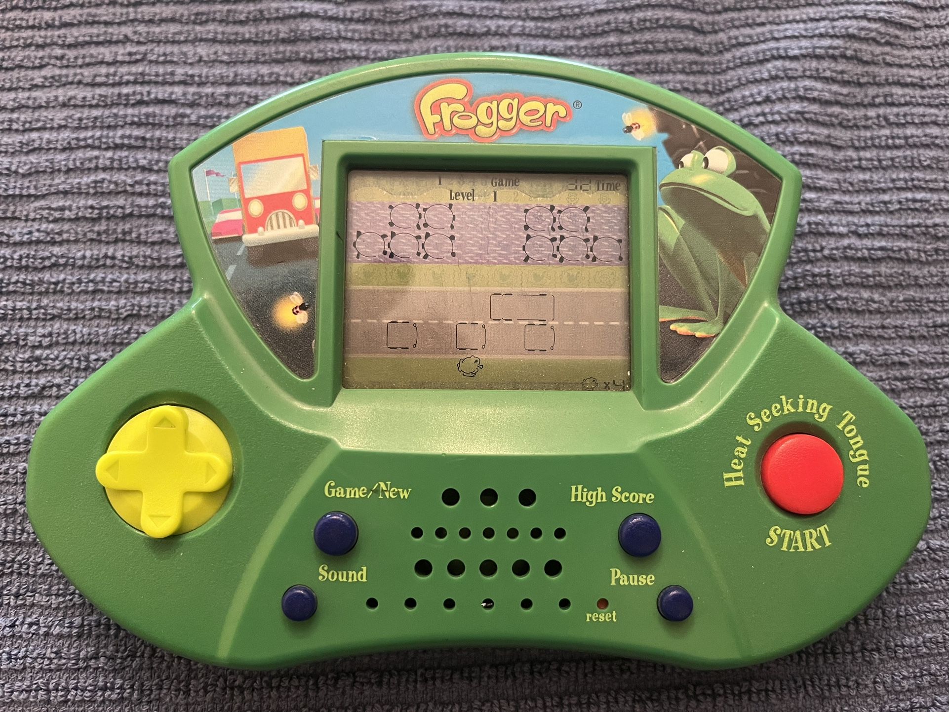 Vintage Frogger Handheld Game