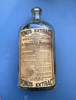 Ponds Extract Antique Bottle