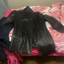 Leather jacket