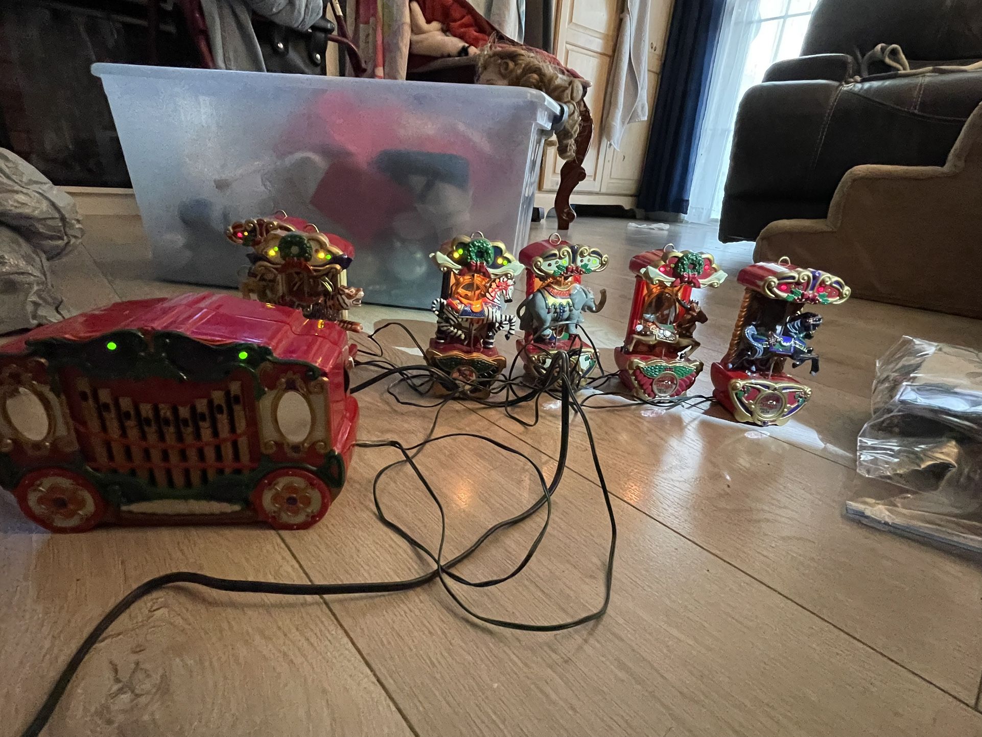 Mr. Christmas Holiday Carousel (Vintage) $75