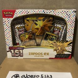 Pokemon 151 Zapdos Bundle