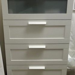 Ikea BRIMNES4-drawer chest, white dresser