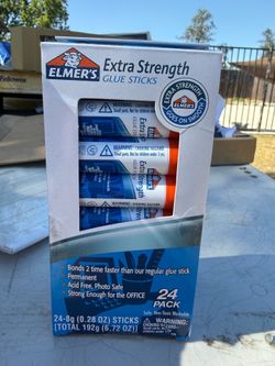 Elmers extra strength glue  sticks
