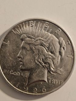1926 Peace Silver Dollar Coin