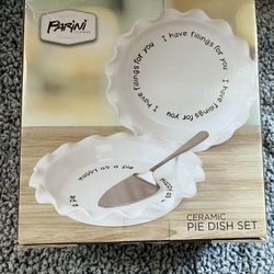 Parini Ceramic Pie Dish Set