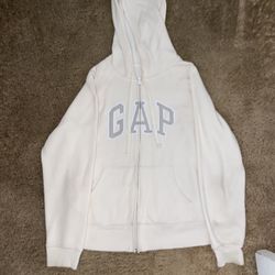 Beige medium gap zip up