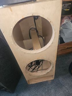 Dual 12inch Ported Birch Subwoofer Box