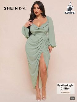 Sage green dress