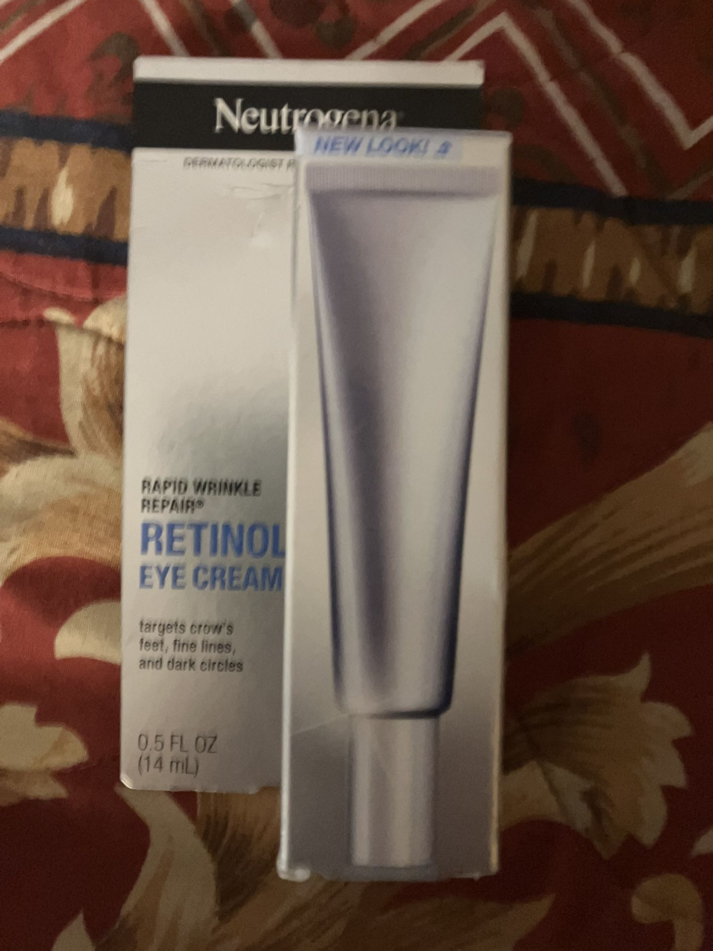 Brand New! Neutrogena Retinol Eye Cream. Rapid Wrinkle Repair! 