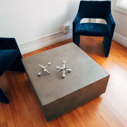 CB2 CEMENT COFFEE TABLE  