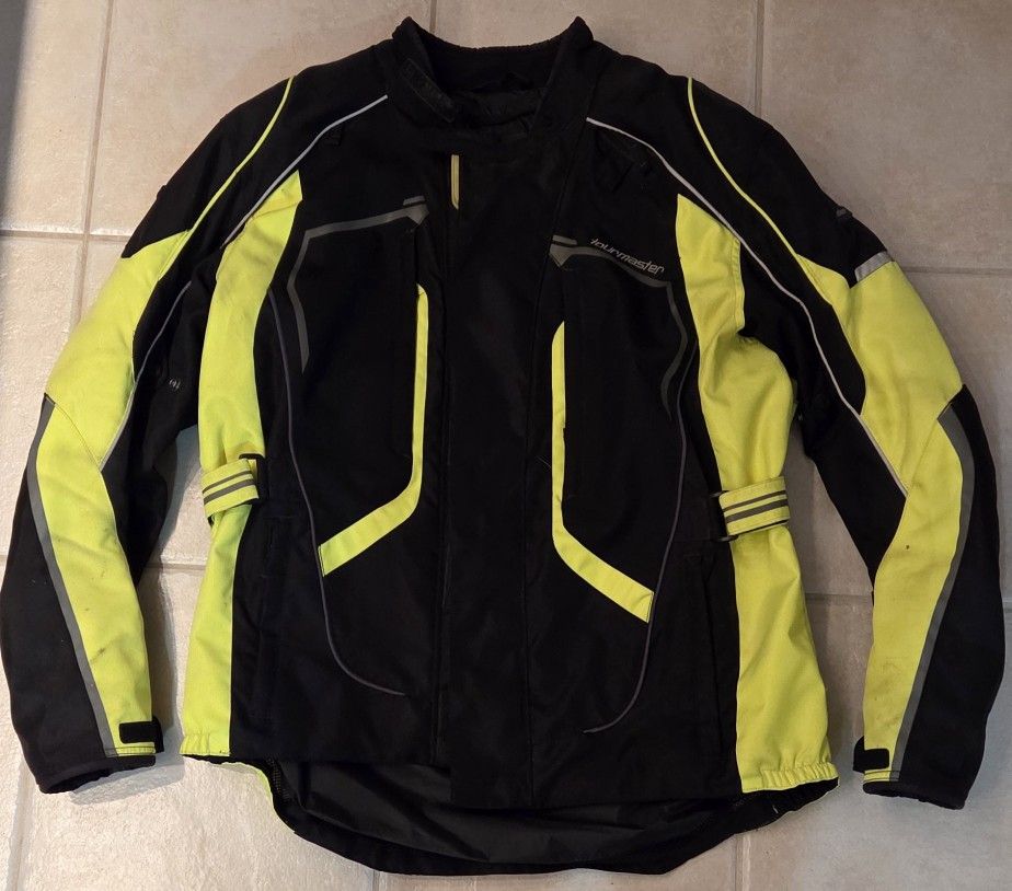 Tourmaster Motorcycle Jacket Size XXL