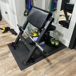 Preacher Curl w/ Ez Bar