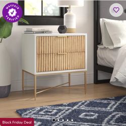 2x Modern Nightstands 