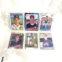 Great Condition (Tom Glavin & John Smolts) Baseball Trading Cards. 